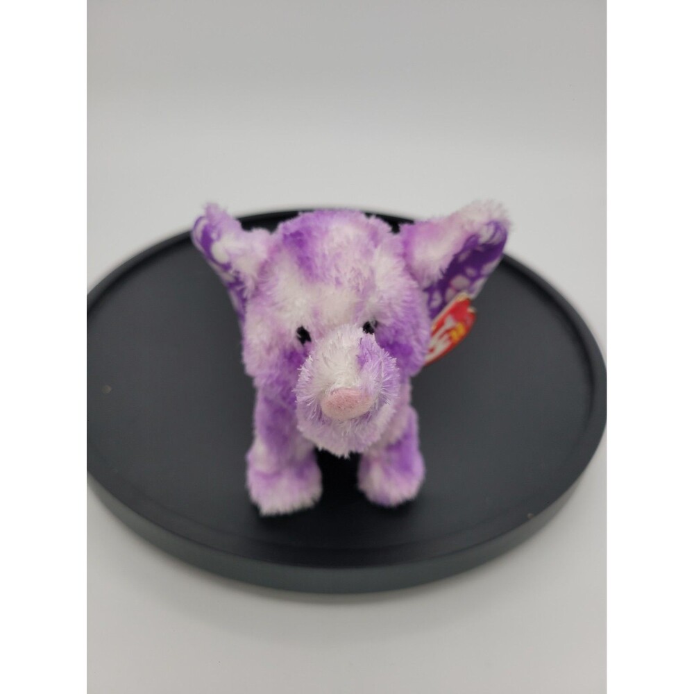 Ty Beanie Baby - Coastline the Purple Elephant 6.5 Inch New Stuffed Toy 2007